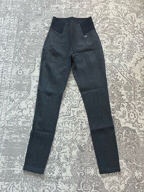 A/X Armani Exchange Black Skinny Jeans with Elastic Panel Waist